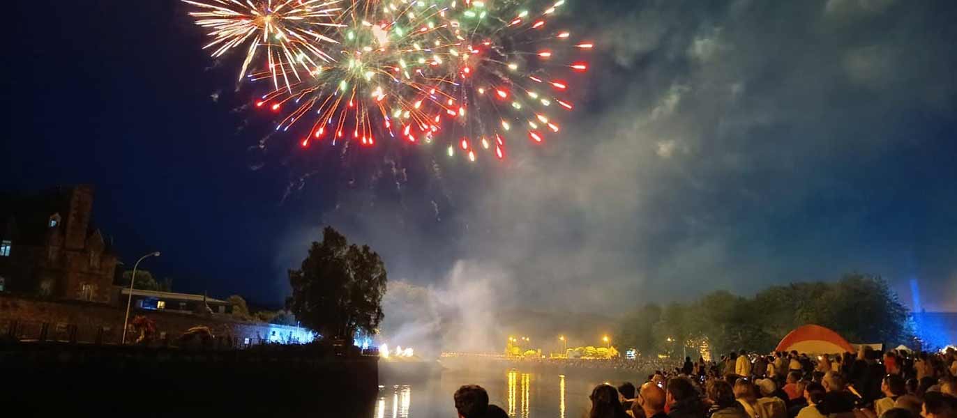 Feu d'artifice et bal des pompiers