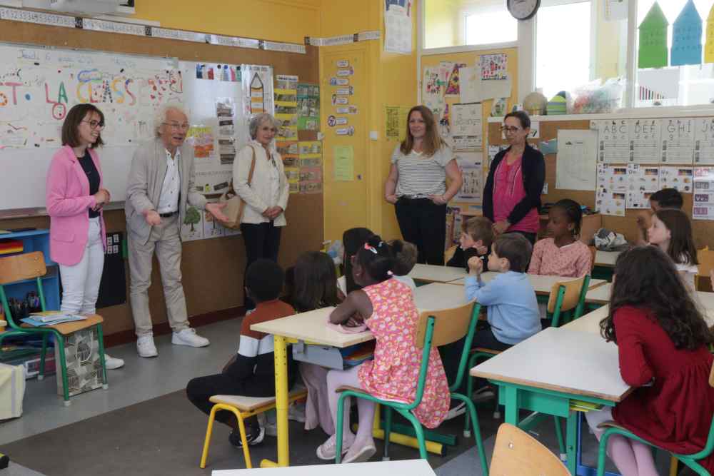 classe de CP à l'école woas wen